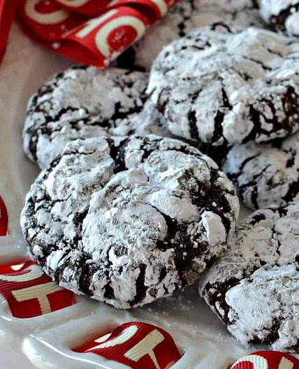 Chocolate Crinkle Cookies