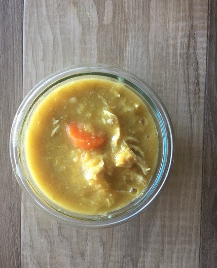 Instant Pot Curry Chicken Lentil Soup