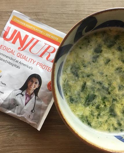 Simple High Protein Egg Drop Soup