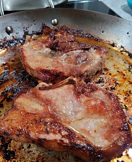 Balsamic Glazed Pork Chops