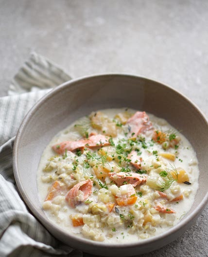 Hearty Salmon Chowder
