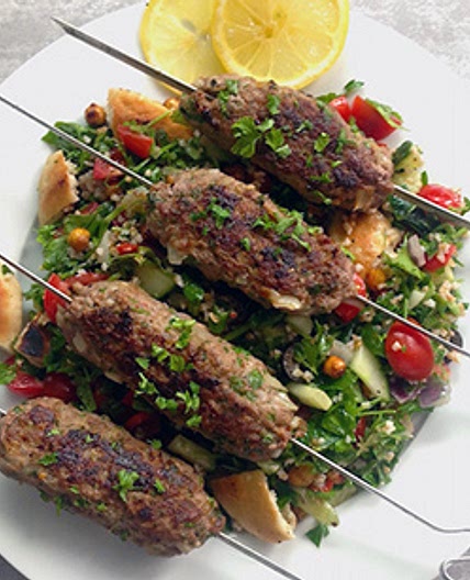 Grilled Lamb Kofta Kebabs, 2 Ways