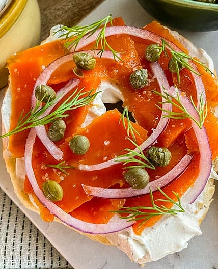 Vegan Smoked Salmon (Vegan Carrot Lox)