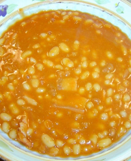 Vegetarian "Pork" and Beans