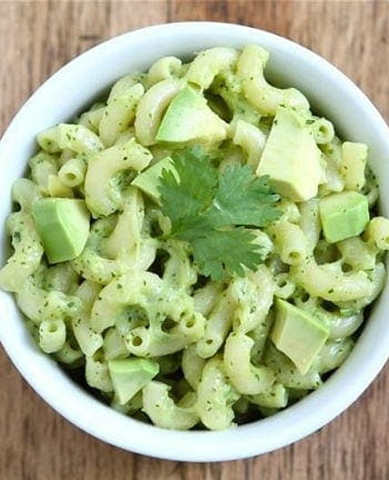 Stovetop Avocado Mac and Cheese