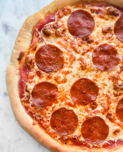 Homemade pizza 