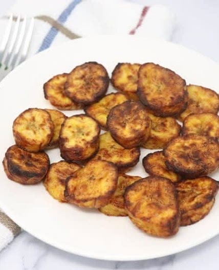 Air-fryer sweet plantains 