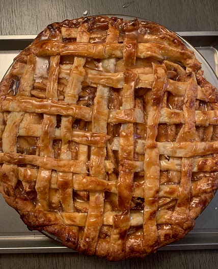 Aunties Caramel Apple Pie