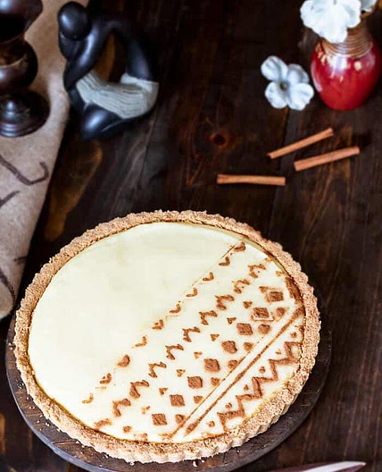 South African No-Bake Milk Tart - Melktert