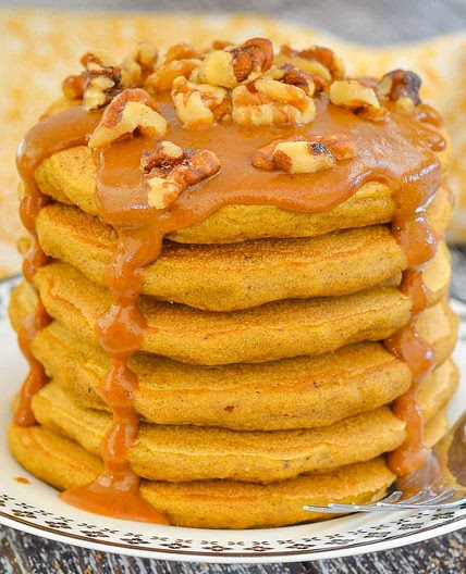 Vegan Sweet Potato Pancakes
