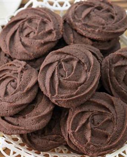 Chocolate Butter Cookies Recipe