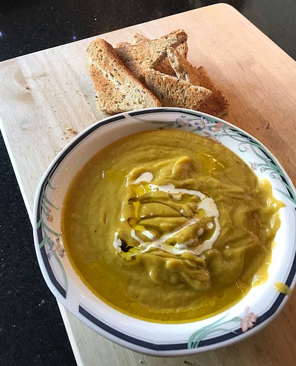 Parsnip Pick-me-up Soup