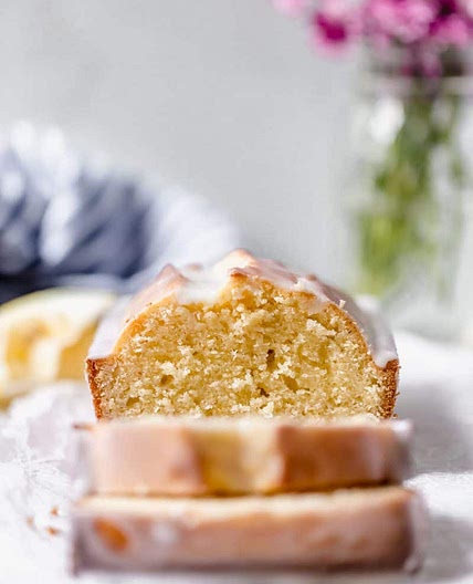Lemon Cornmeal Pound Cake
