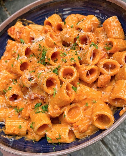 Spicy Vodka Pasta