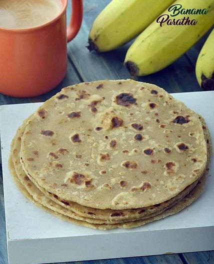 Banana Paratha, Delhi Street Food
