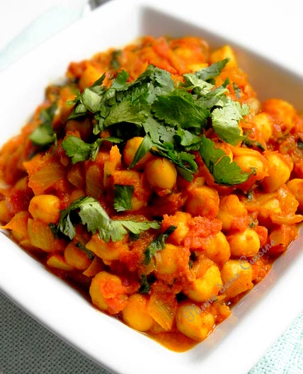 Curry de pois chiches (à l'indienne)