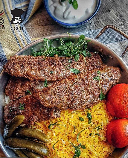 کباب تابه ای ۲ نفر
