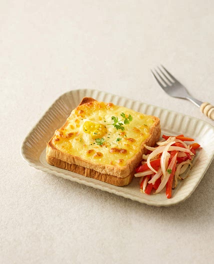 크로크마담과 채소구이