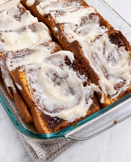 Cinnamon Topping French Toast