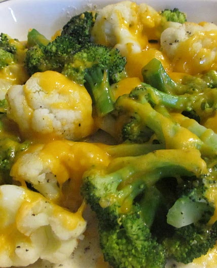 Best Side Dish Broccoli an Cauliflower 3 Cheese blend