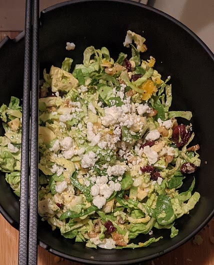 Jim's Brussel Salad