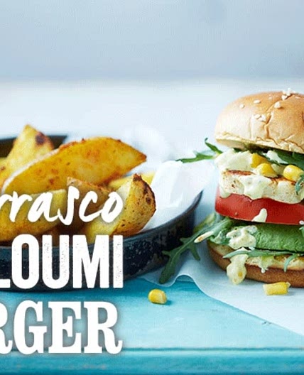 Churrasco Halloumi Burgers