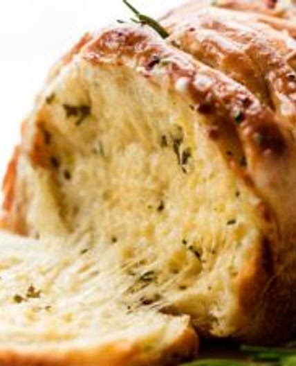 Rosemary Garlic Pull Apart Bread