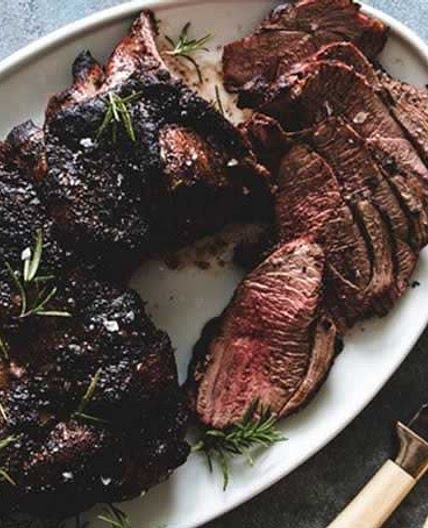 Butterflied Leg of Lamb (Grilled)