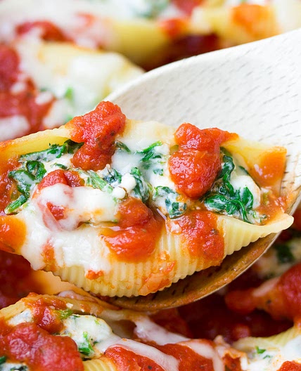 Spinach Stuffed Shells Recipe
