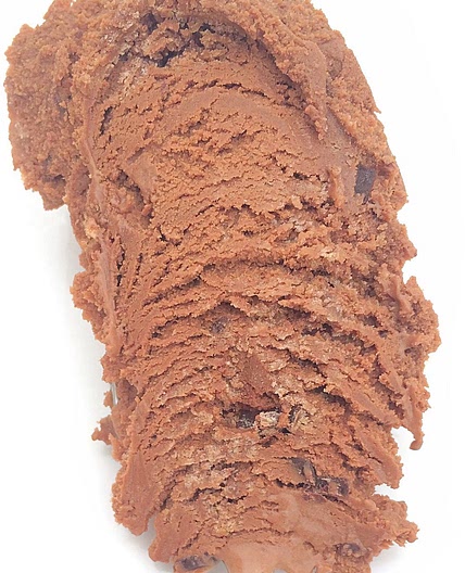 Triple chocolate frozen yogurt