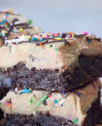 Cookie Dough Brownies