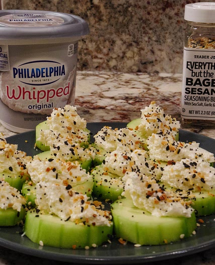r/ketorecipes - Everything Bagel Cucumber