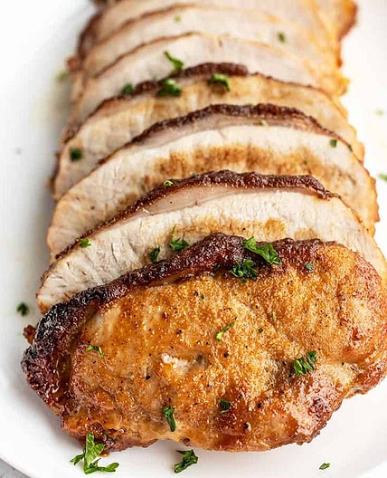 Brown Sugar Roasted Pork Loin