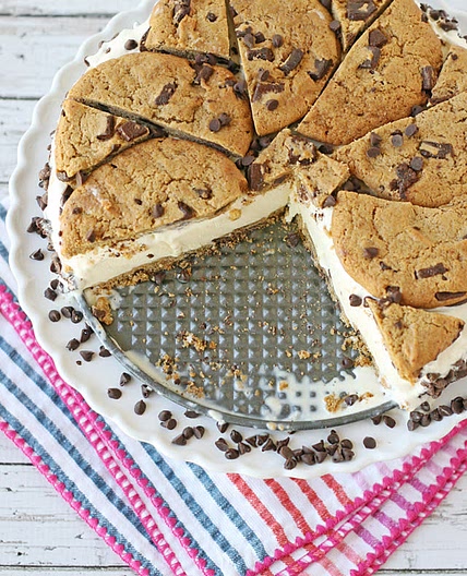 Home Made Giant Ice Cream Cookie 