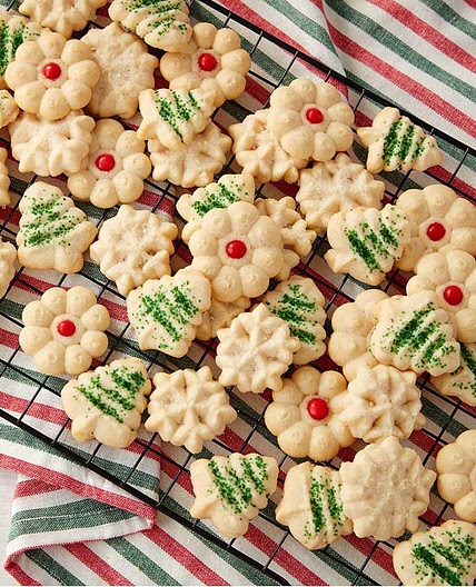 Classic Buttery Spritz Cookies