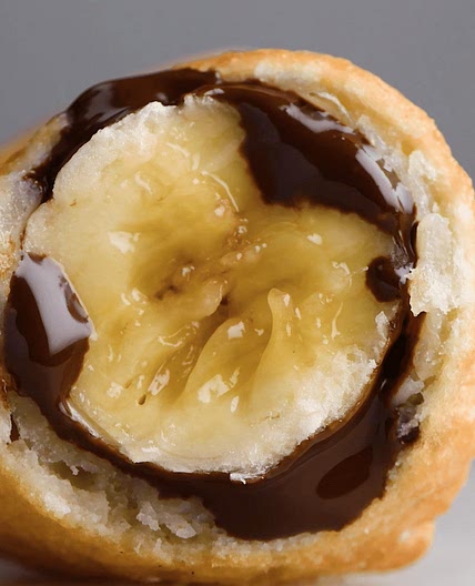 Deep Fried Chocolate Banana