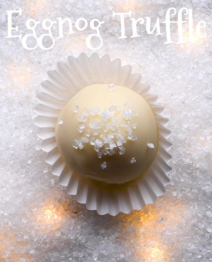Eggnog Cake Truffles