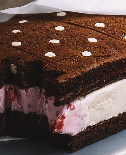 Giant Neapolitan Ice Cream Sandwich