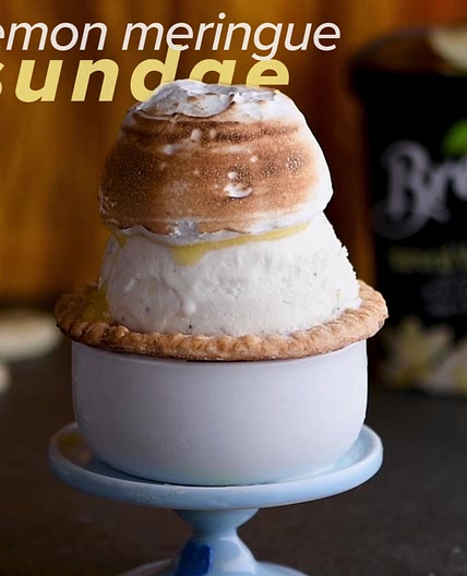 Lemon Meringue Sundae