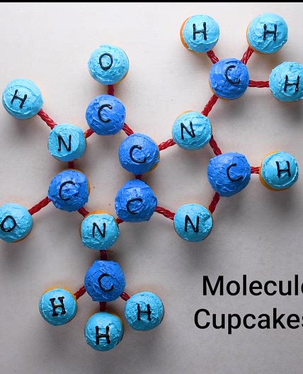 Molecule Cake