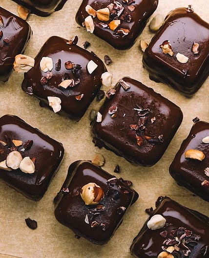 Nice Cream Brownie Bites