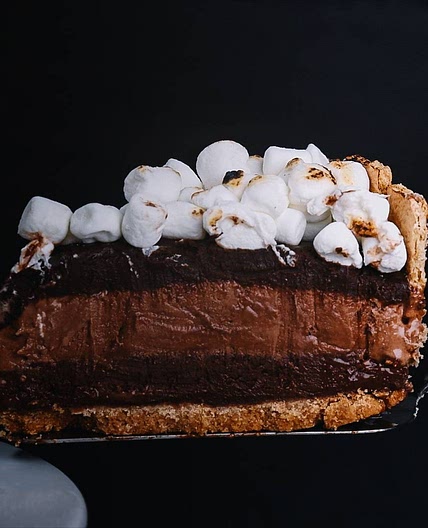 S’mores Ice Cream Cake