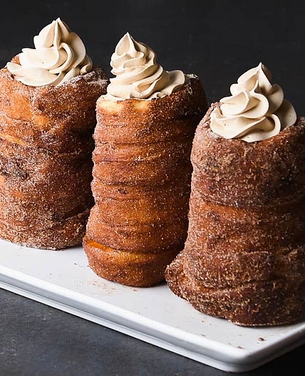 This Coffee Mousse Is Perfect For A Chimney Cake