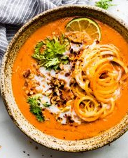 Zanzibar Carrot-Tomato Soup (Vegan)
