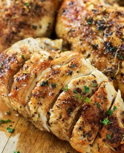 Oven Roasted Split Chicken Breast