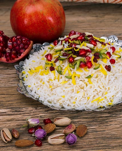 Riz au safran à la persane