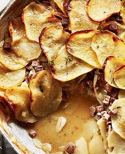 One Pan Lyonnaise Potatoes