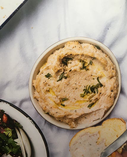 Parsley Root and Walnut spread