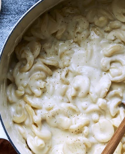 Four Cheese Creamy Stovetop Mac and Cheese