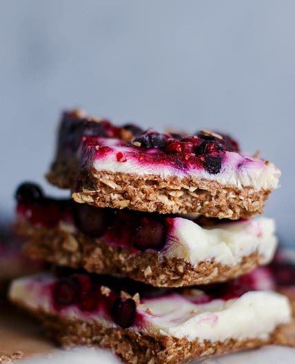 Frozen Yogurt Breakfast Bars
